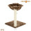 COZY PET Cat Tree By Cozy Pet Sisal Scratching Post Kitten Cat Trees - CT12-Choc 4