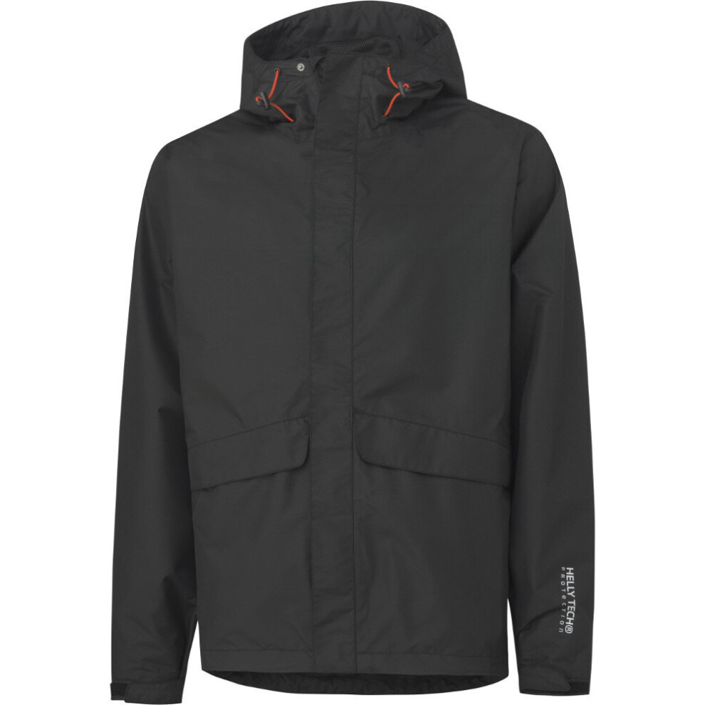 B&Q -  Workwear Manchester Rain Jacket (Black)  (Xxxx Large) - Image 3