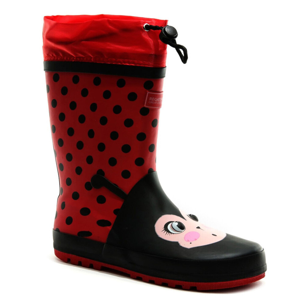 (Ladybird, UK Size 13 (EU 32)) Regatta Boys Mudplay Durable Stabilising Wellington Boots