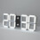 CHKOSDA Digital Clock, 3d Led Wall Clock with 6" Number Black 1