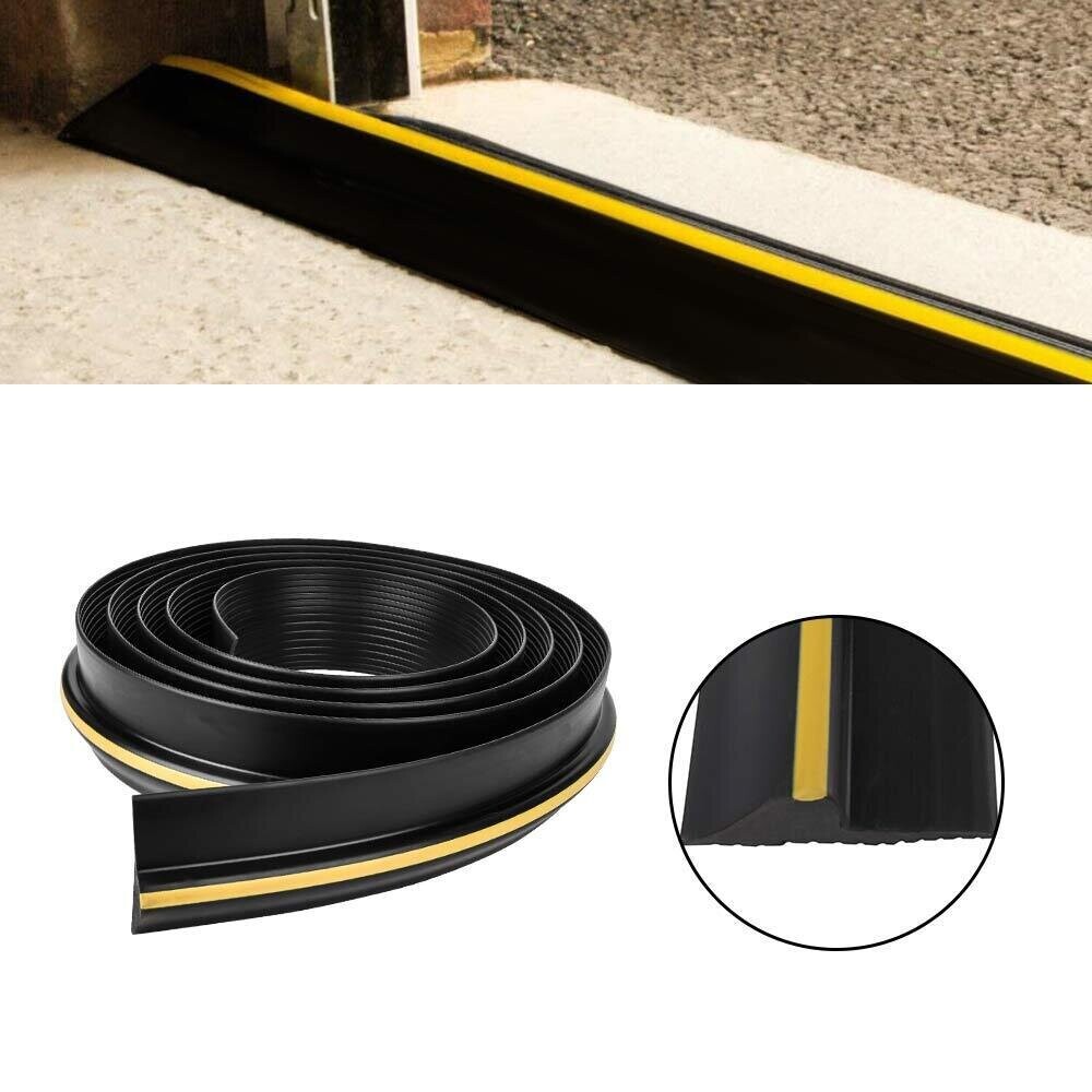 10ft Garage Door Threshold Seal Heavy Duty Rubber Draught Excluder on OnBuy