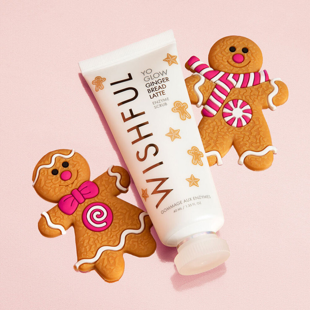 Huda Beauty Yo Glow Gingerbread Latte Enzyme Scrub