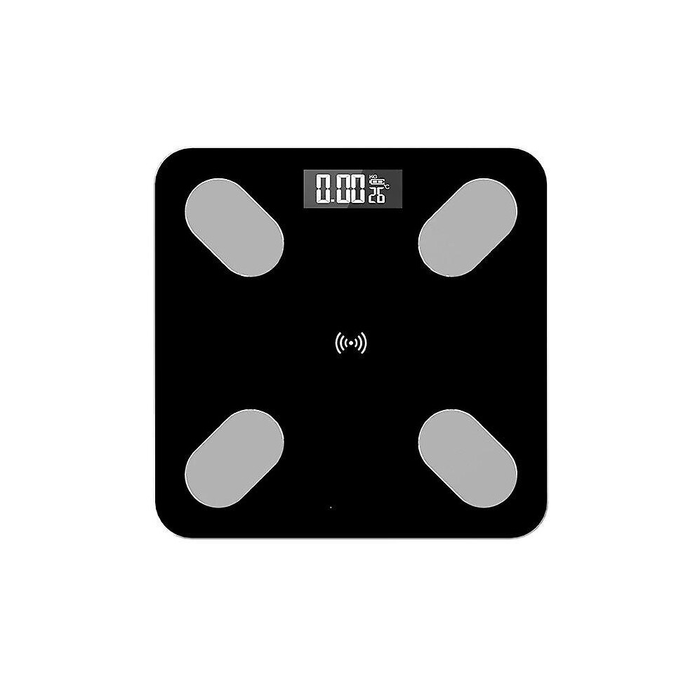 Black (Black) Body Fat Scale Smart Electronic Weight Scale Body Composition Monitor Health Analyzer