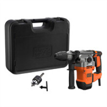 Black & Decker Corded SDS-PLUS Hammer Drill 1250W And Kit Box