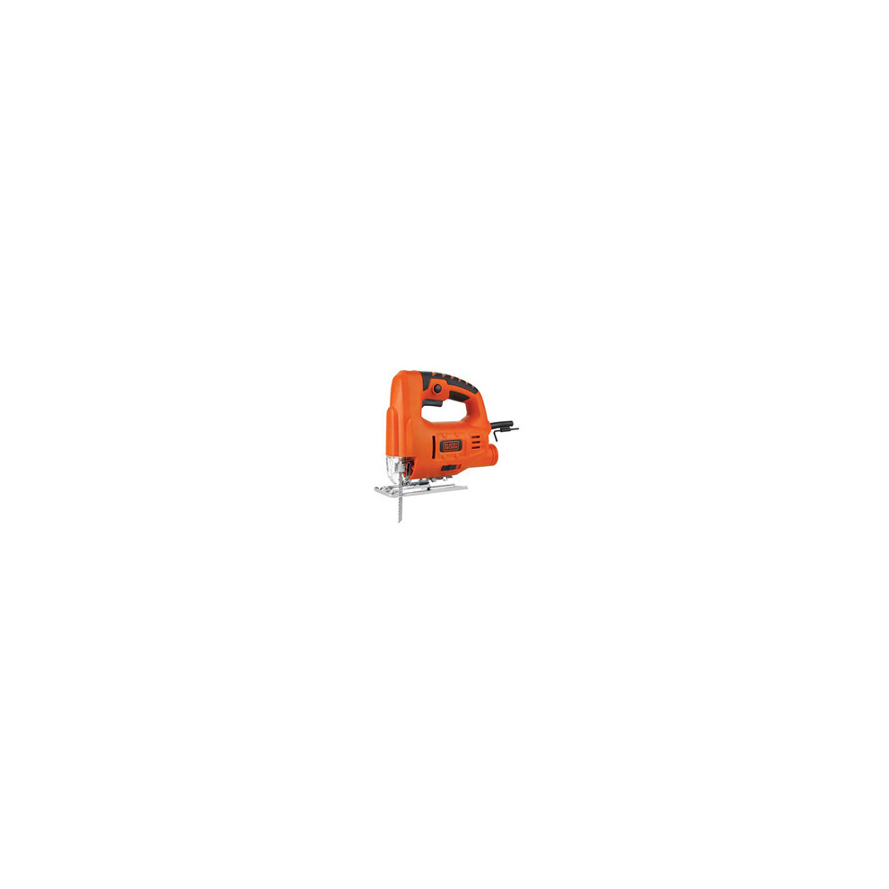 Black & Decker Compact Jigsaw With Wood Cutting Blade 400W 240V