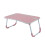 (Love Pink) Laptop Table Stand FoldingDesk Bed Computer 1