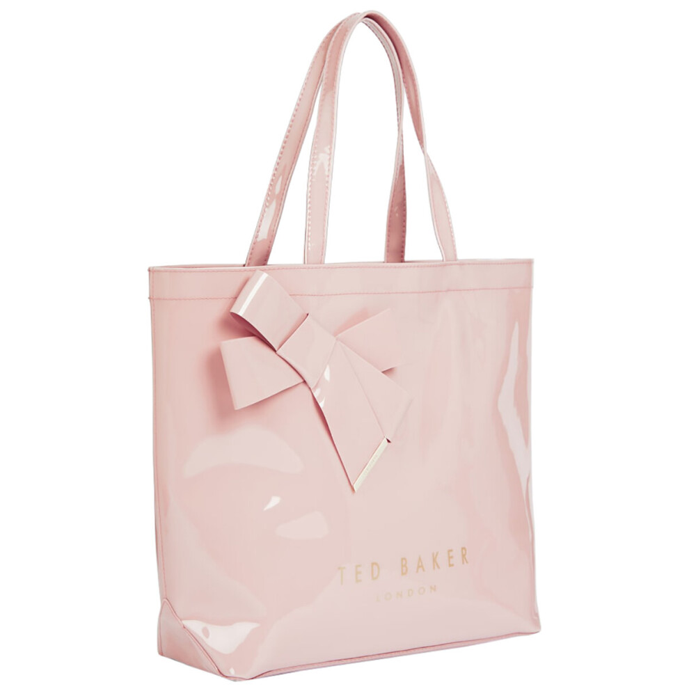 Ted Baker Nicon Knot Bow Large Icon Shoulder Bag - Pink (Size: One Size)