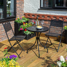 Havana Bistro Set Black