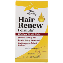 Terry Naturally, Hair Renew FormulaÆ, 60 Weichkapseln