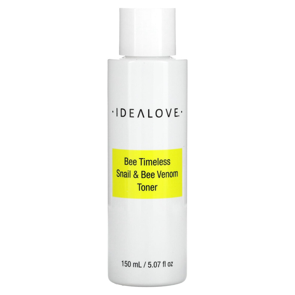 Idealove , Bee Timeless, Snail & Bee Venom Toner, 5.07 Fl Oz (150 Ml)