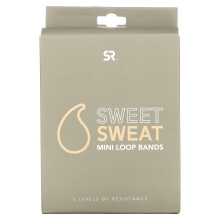 Sports Research, Sweet Sweat, Mini-Loop-Bänder, 5 Loop-Bänder