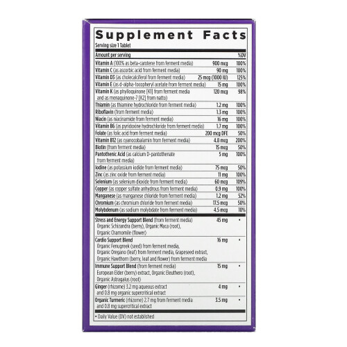 New Chapter, Every Man's One Daily Multivitamin, 48 vegetarische Tabletten 1