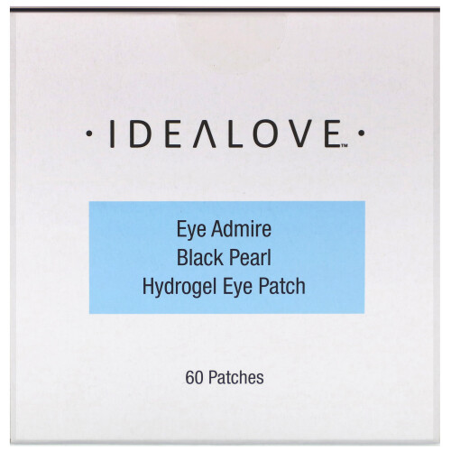 Idealove, Eye Admire Black Pearl Hydrogel-Augenpatch, 60 Patches 2