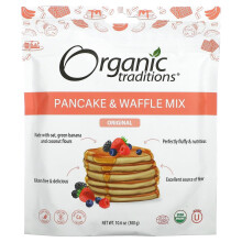 Organic Traditions, Pancake & Waffle Mix, Original, 10.6 oz (300 g)