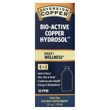 Sovereign Silver, Bioaktives Kupferhydrosol, 10 PPM, 2 fl oz (59 ml)
