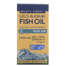 Wiley's Finest, Wildes Fischöl aus Alaska, Spitzen-EPA, 30 Weichkapseln