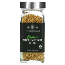 The Spice Lab, Bio Ganze Senfkörner, 1,6 oz (45 g)