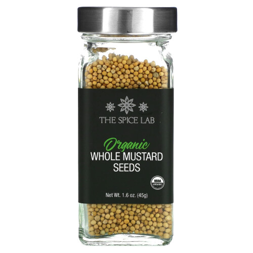 The Spice Lab, Bio Ganze Senfkörner, 1,6 oz (45 g)
