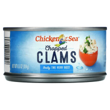 Chicken of the Sea, Chopped Clams, 6.5 oz (184 g)