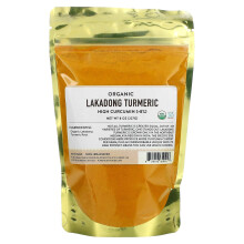 Pure Indian Foods, Bio-Lakadong-Kurkuma, 8 Unzen (227 g)