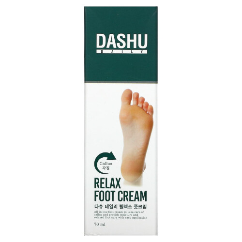 Dashu, Dzienny Relaks Krem Stóp, 2,36 fl oz (70 ml)