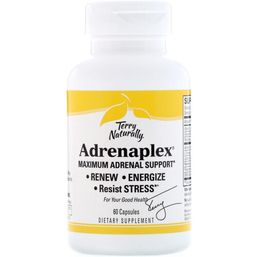 Terry Naturally, Adrenaplex, Maximum Adrenal Support, 60 Capsules 2