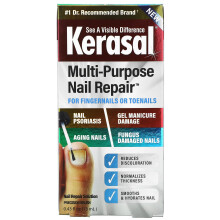Kerasal Oprava nehtů, roztok na zabarvené a poškozené nehty, 0,43 fl oz