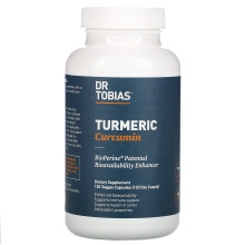 Dr. Tobias, Curcumin aus Kurkuma, 120 Vegetarische Kapseln