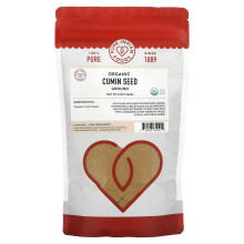 Pure Indian Foods, Organischer Kreuzkümmelsamen, Gemahlen, 8 oz (226 g)