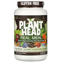 Genceutic Naturals, Clean Vegan Plant Head, Echte Mahlzeit, Schokolade, 2,3 lb (1.050 g)