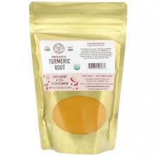 Pure Indian Foods, Bio-Kurkuma-Wurzel, gemahlen, 7,5 Unzen (212 g)