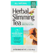 21st Century, Tisane Amincissante, 100% Naturel, Sans Caféine, 24 Sachets de Thé, 1,7 oz (48 g)