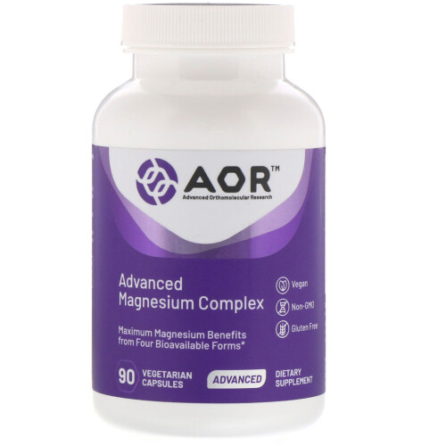 Advanced Orthomolecular Research AOR, Advanced Magnesium-Komplex, 90 Kapseln