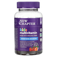 New Chapter, Multivitamine Enfants, Baies et Agrumes, 60 Gommes