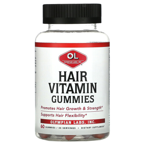 Olympian Labs, Haar-Vitamin-Gummis, 60 Gummis