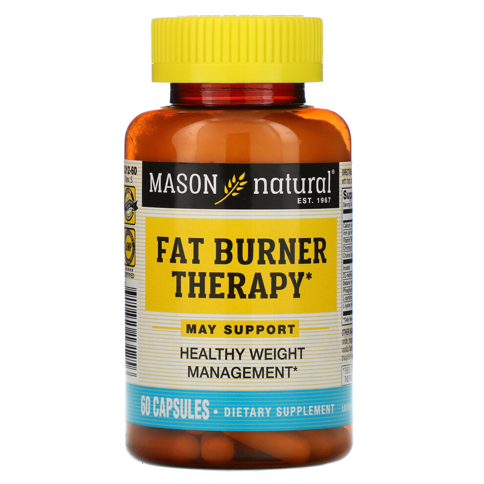 Mason Natural , Fat Burner Therapy, 60 Capsules