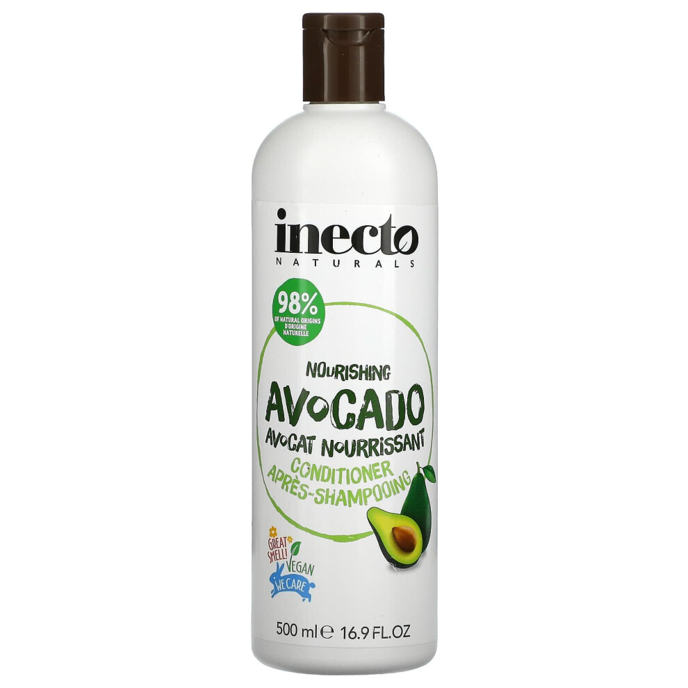 Inecto , Nourishing Avocado Conditioner, 16.9 Fl Oz (500 Ml)