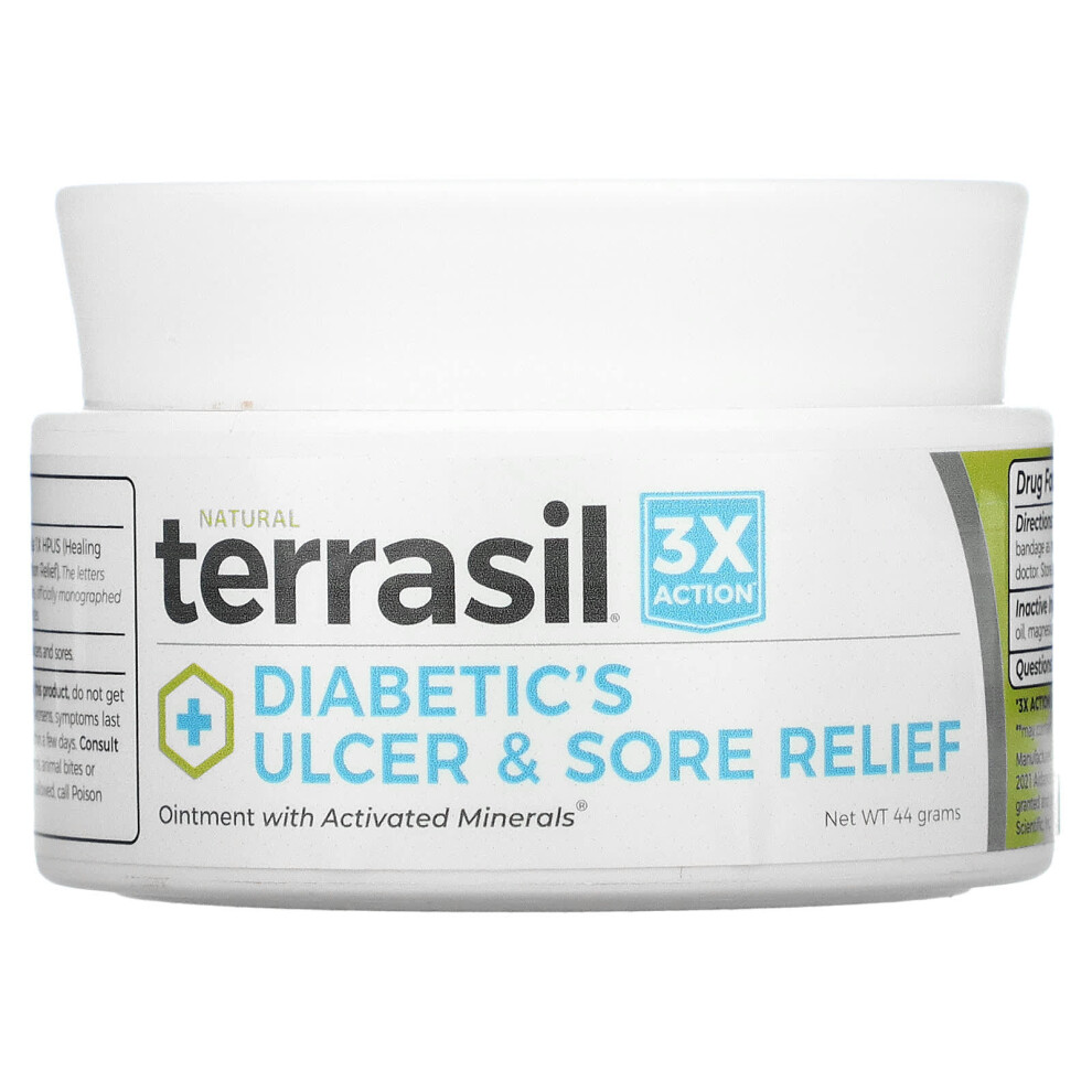 Terrasil, Diabetic's Ulcer & Sore Relief, 44 g