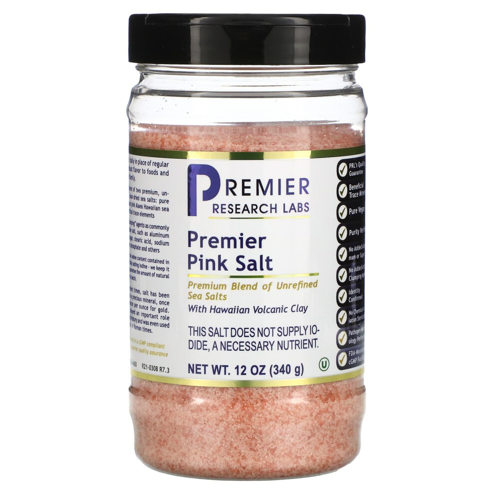 Premier Research Labs , Premier Pink Salt, 12 Oz (340 G)