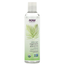 NOW Solutions, Biologische Groene Glycerine Olie, 100% Puur, Verzachtend en Hydraterend, 8-Ounce