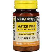 Mason Natural, Wasserpille mit Kalium, 90 Tabletten