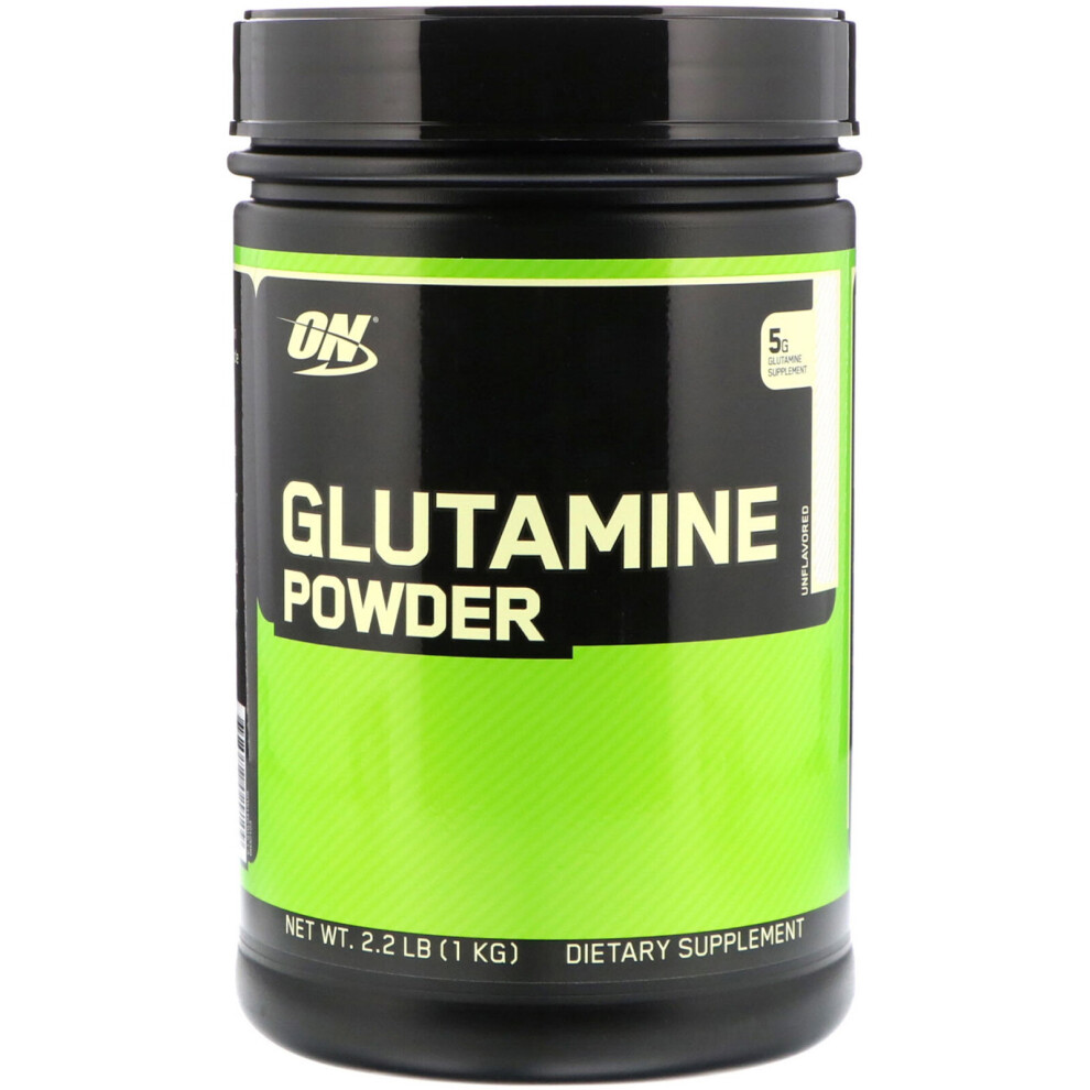 Optimum Nutrition, Glutamine Powder, Unflavored, 2.2 lbs (1 kg)