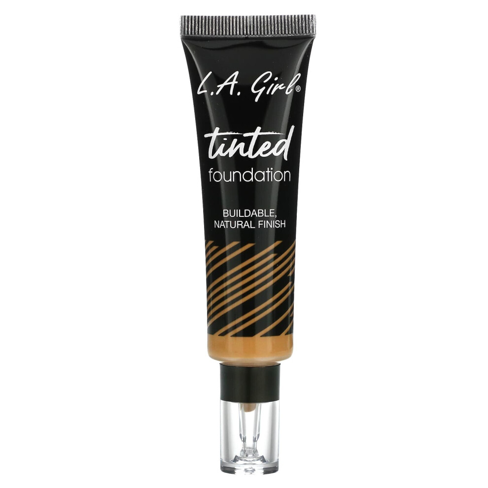 L.A. Girl, Tinted Foundation, Bronze, 1 fl oz (30 ml)