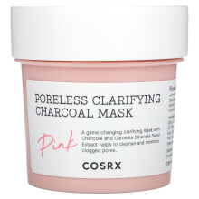 CosRx, Poreloze Clarificerende Koolstof Beauty Masker, Roze, 3,88 oz (110 g)