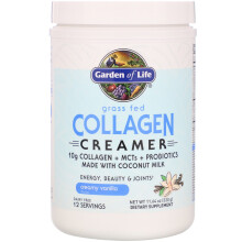 Garden of Life, Weidegefütterter Kollagen-Creamer, Cremige Vanille, 11,64 oz (330 g)