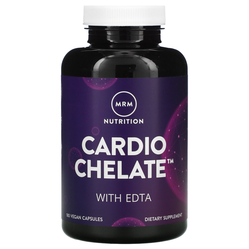 Mrm , Cardio Chelate With Edta, 180 Vegan Capsules