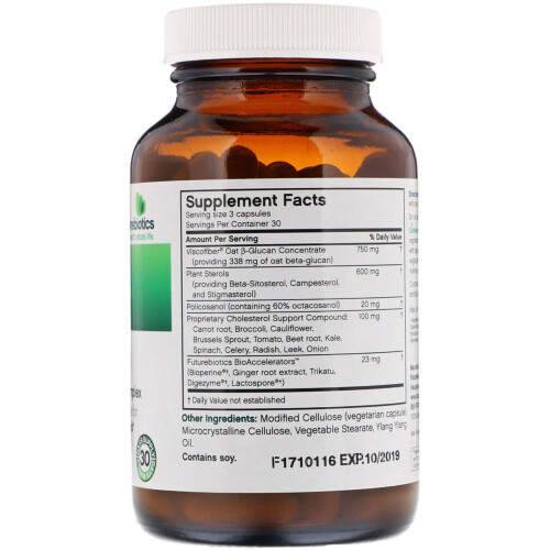 FutureBiotics, Cholesterol Balance, 90 Vegetarian Capsules 2