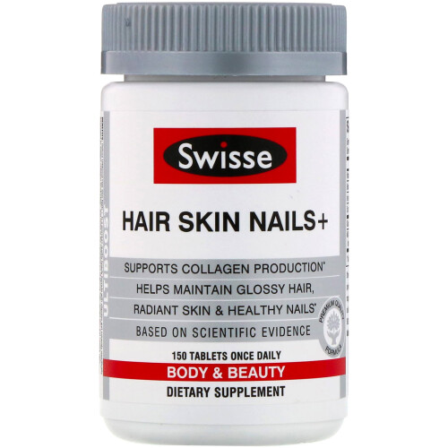 Swisse, Beauté, Cheveux Peau Ongles+, 150 Comprimés