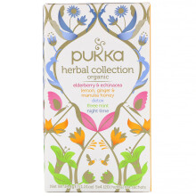 Pukka Herbs, Organic Herbal Tea Collection, 20 Herbal Tea Sachets, 1.21 oz (34.4 g)