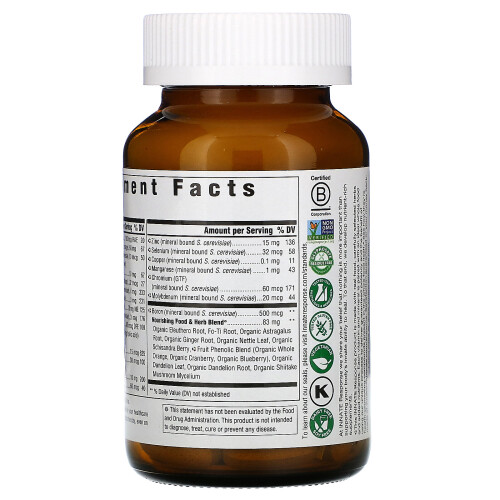 Innate Response Formulas, Men's One Daily, Eisenfrei, 60 Tabletten 2